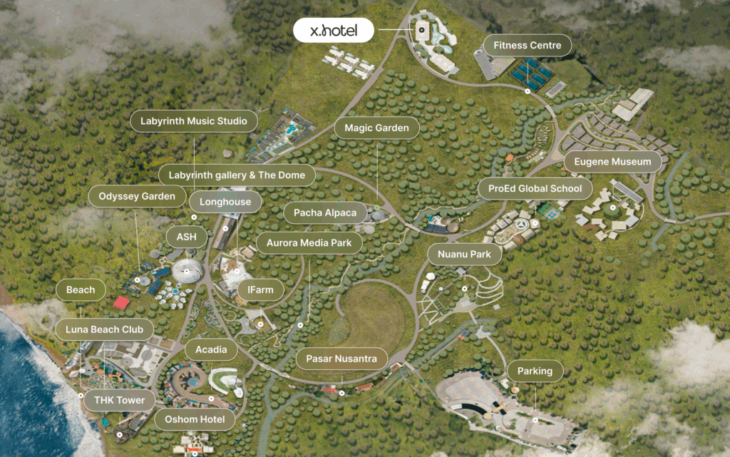 Инфраструктура Nuanu City